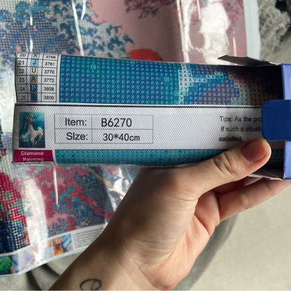 Diamond painting set and holder - Picture 13 of 13